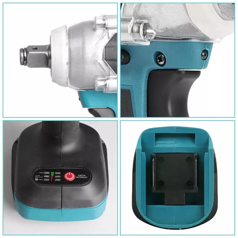 1/2 Impact Cordless Power Wrenches Impact Driver Tools Impact Gun