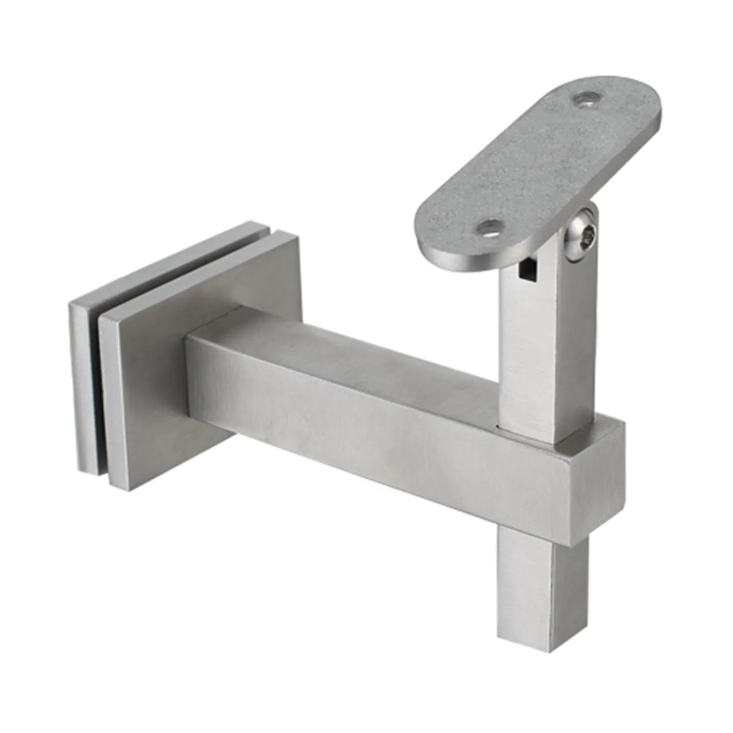 Factory Exterior Ajustable Stainless Steel Glass Handrail Brackets with Ce
