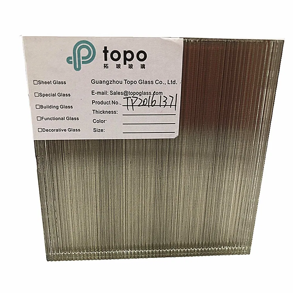 Toughened Laminated Metal Wire Mesh Safety Glass (PLW-TP)