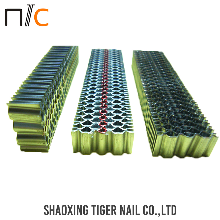Window CF, W, Nr, X, Nc Series Tiger Nail Corruagted Carton Pallet Nrseries Staple
