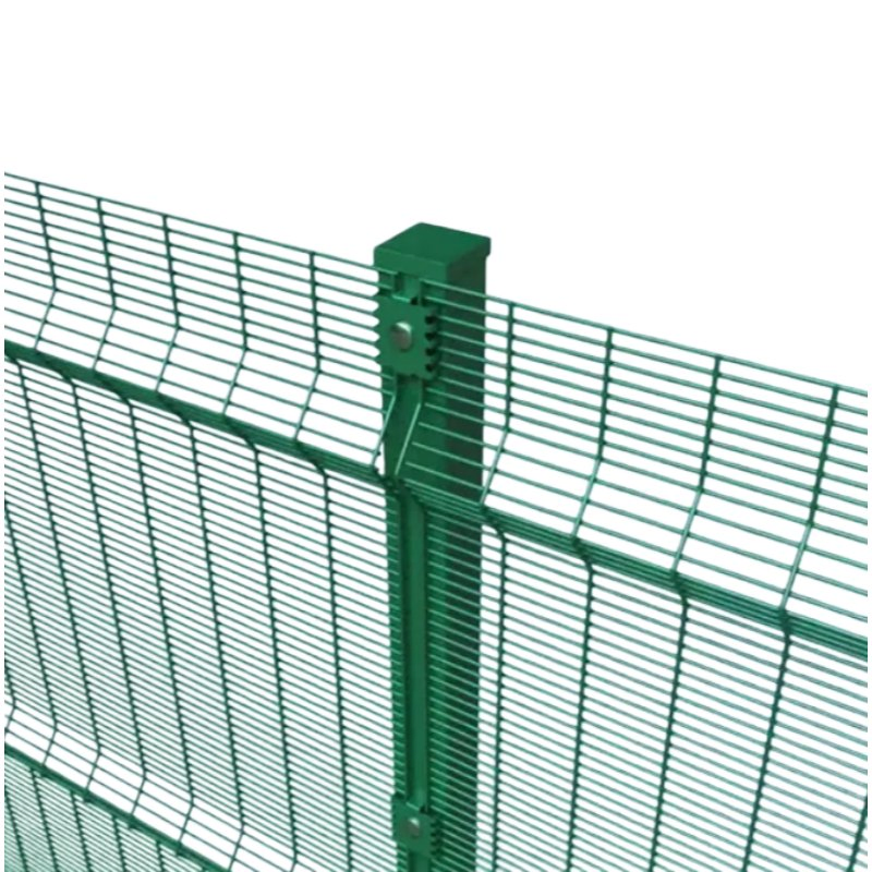 Garden Mesh Fence Low Maintenance Easily Assembled Prison Fence Panels Anti-Theft Fence High Anti-Climb Clear View 358 Fence