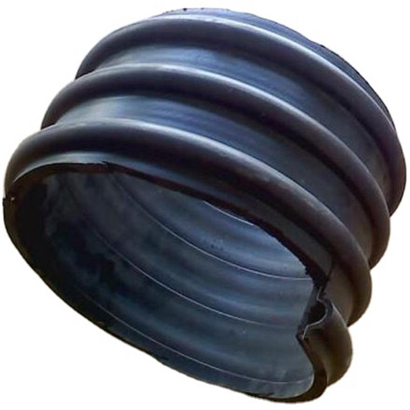 Гофрированная дренажная труба HDPE с армированием стальной лентой