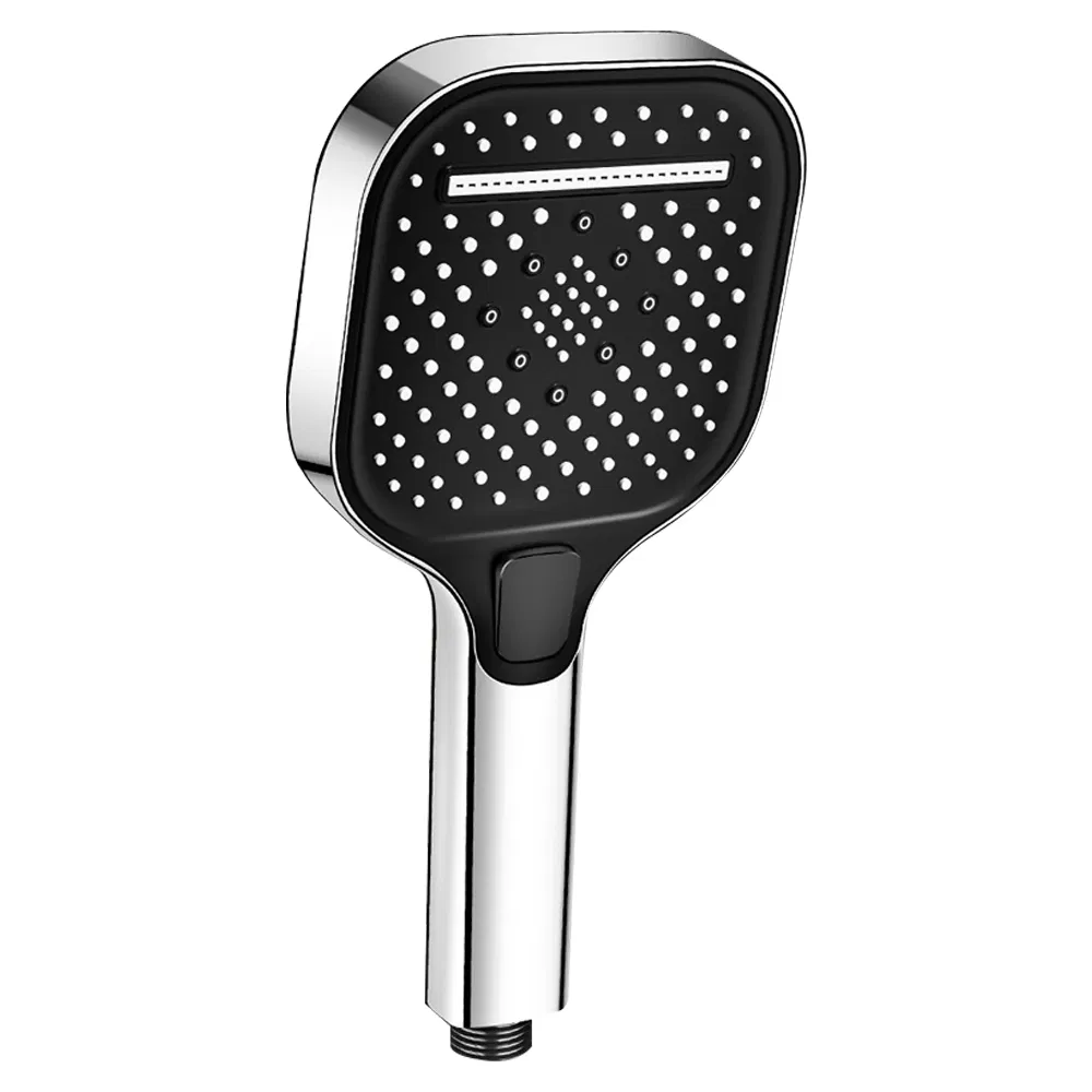 Дождевая лейка для душа с 3 режимами, черная