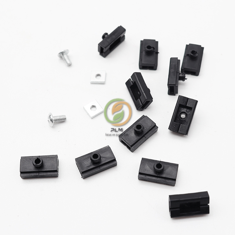 Plastic Buckle ABS Screw Accessories in Plisse Mesh System