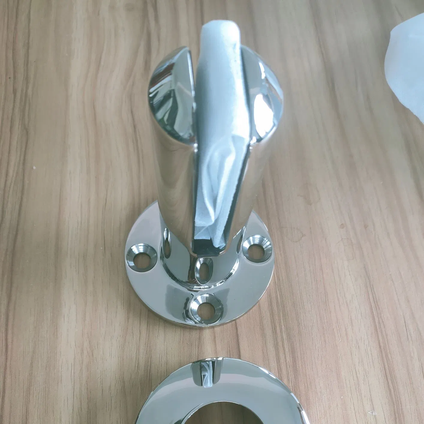 Fully Frameless 316 Round Square Base Plate Stainless Steel Balustrade Glass Pool Fence Spigot