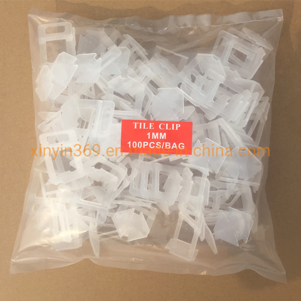 1.0mm Plastic Tile Leveling System Clip Tile Spacer