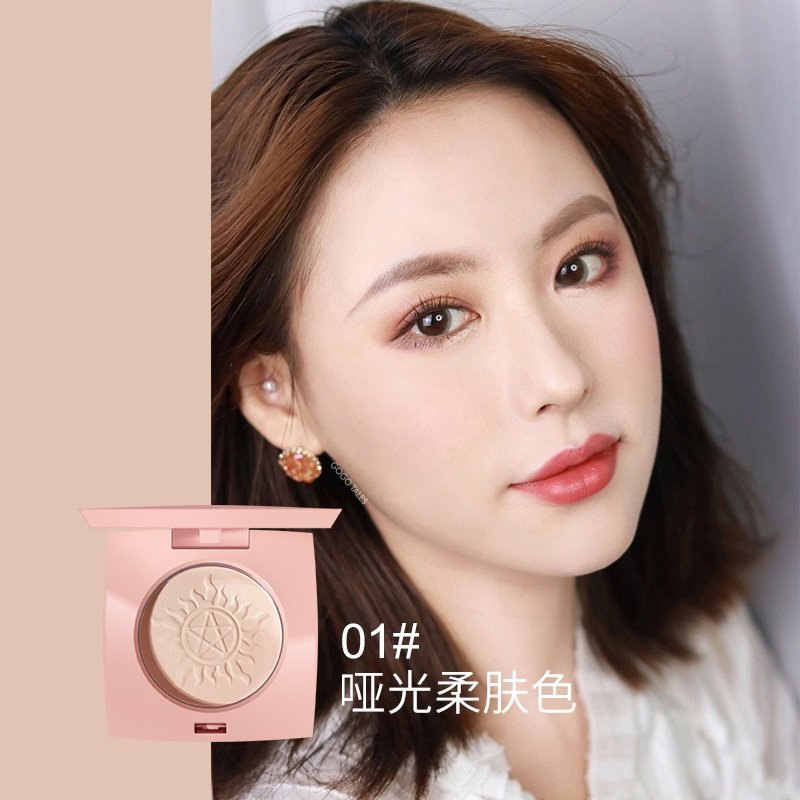 Y101 Compact Anti Aging Matte Double Pressed Powder