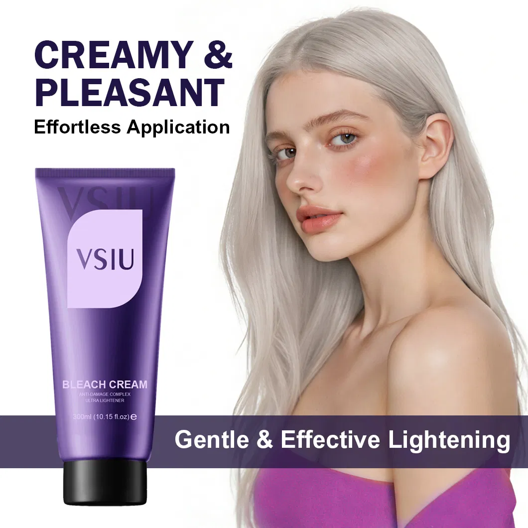 Best Price Ammonia-Free Hair Bleach Free Samples Hair Bleached Uniform Color Evenly Platinum Lightening Cream Powder