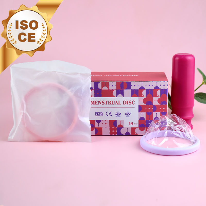 Customized Size Logo Manufacturer Soft Biodegradable Disposable Menstrual Disc