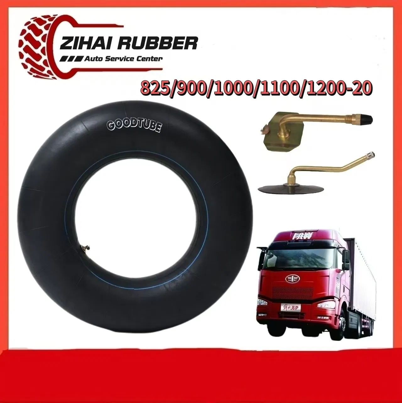 Камера грузовая 1000-20 Tr78A из бутилкаучука