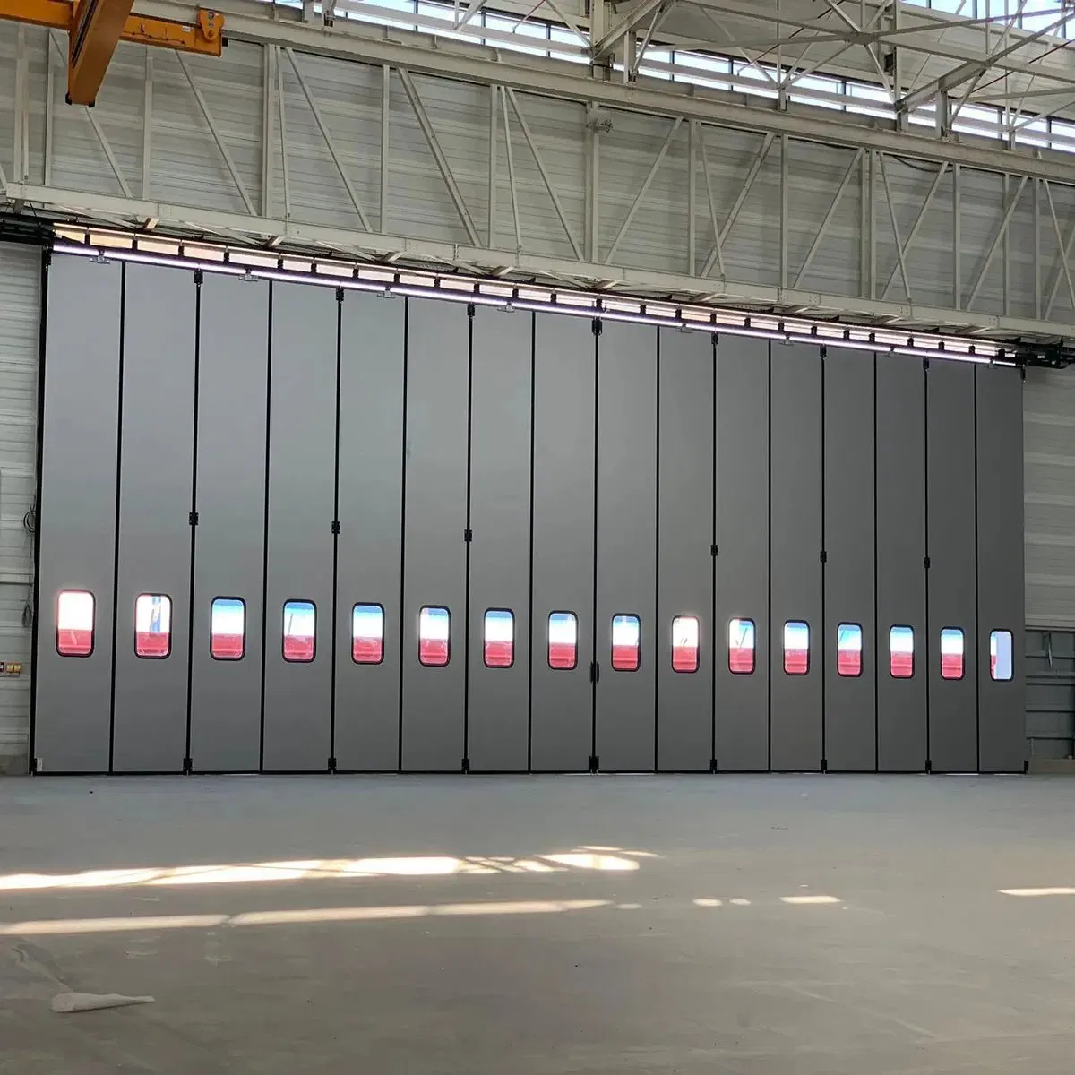 Automatic Electric Big Size Folding Shipyard Aircraft Hangar Door