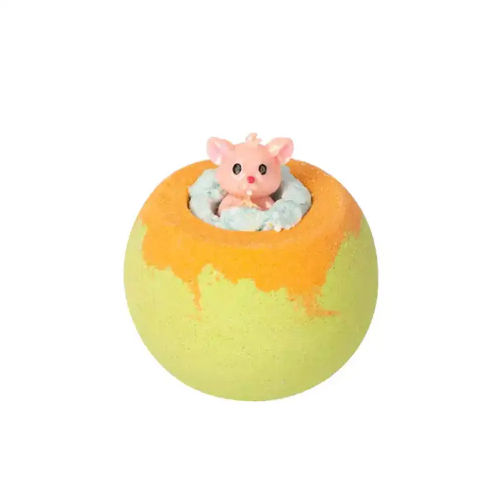 Natural and Safe Gift Set Girls & Boys Bath Bombs for Kids with Surprise Animals Toys Multicolored