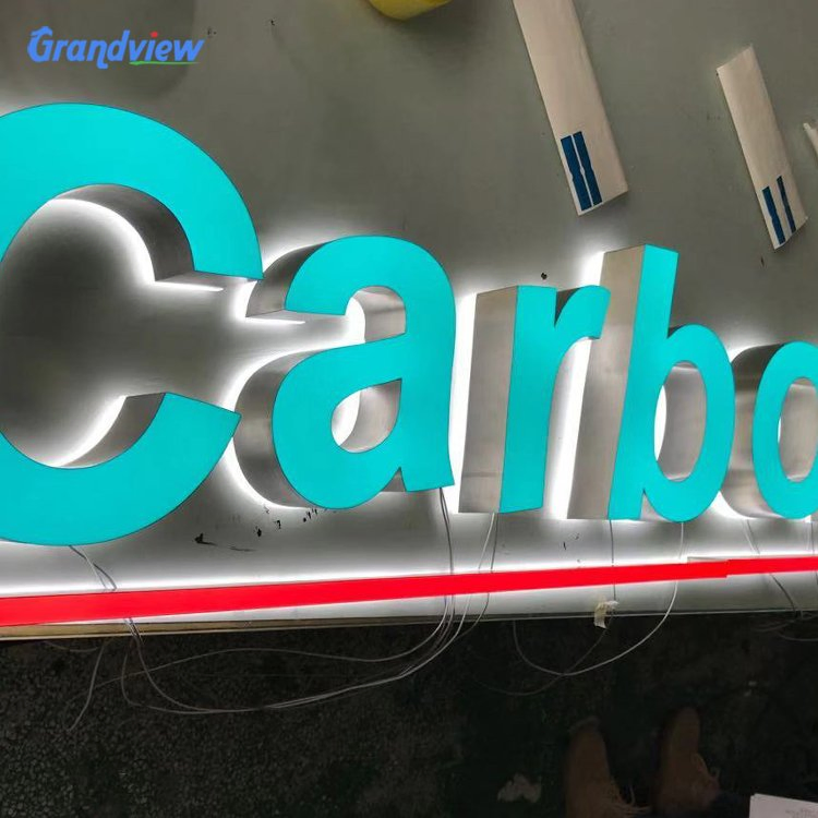 Waterproof Decoration LED Electric Display Letter Signboard 3D Acrylic Channel Letter Sign