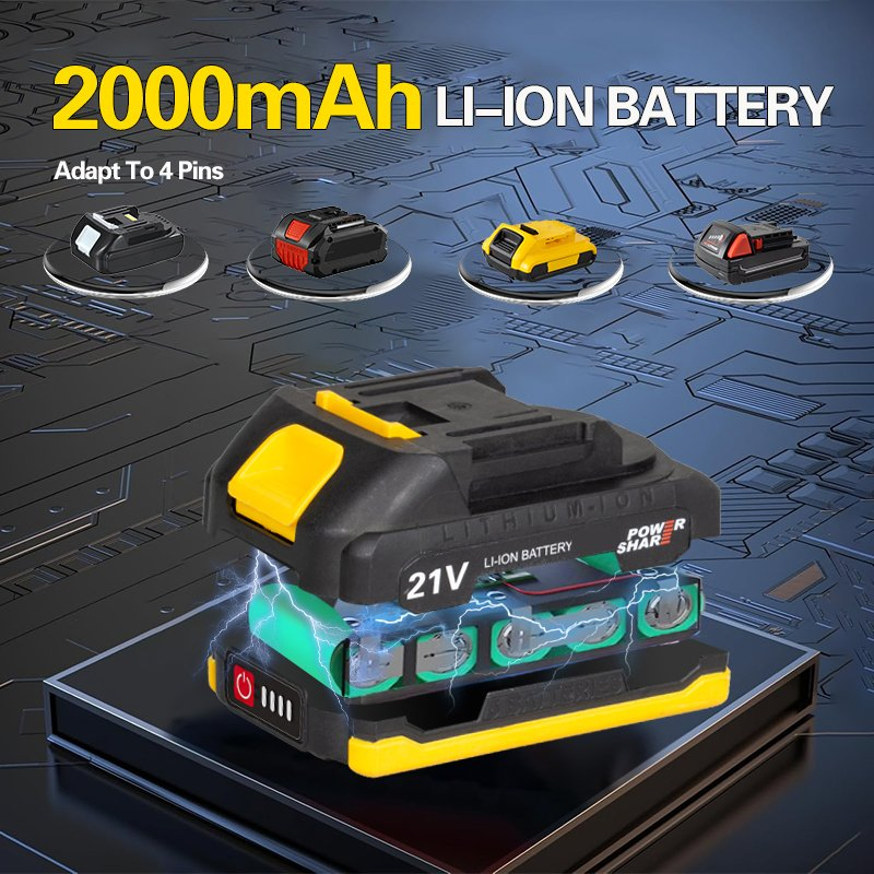 Аккумуляторный термопистолет Heavy-Duty 21V