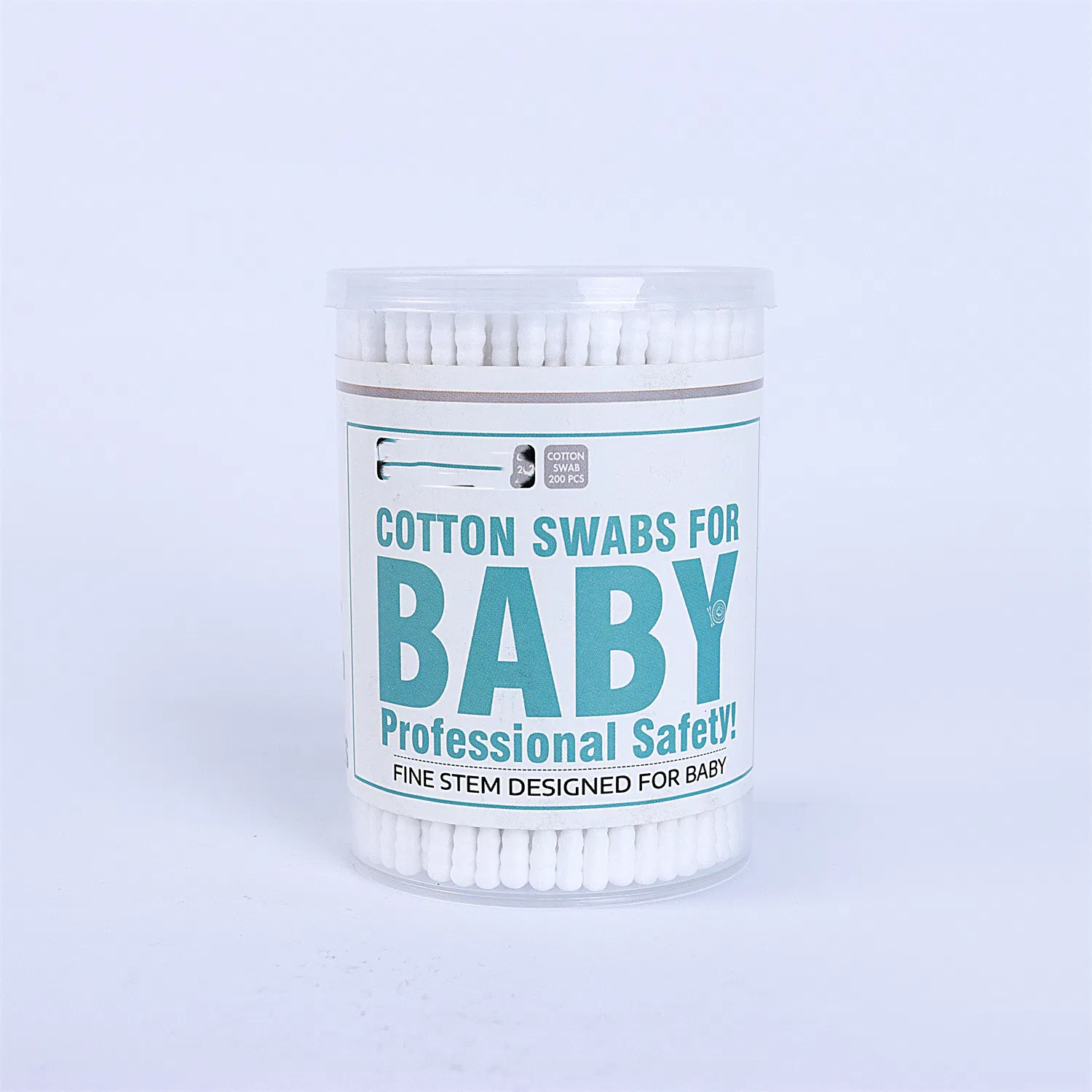 Wholesale Eco-Friendly Cotton Swabs Double Spiral Head Swabs Thin Peper Cotton Buds