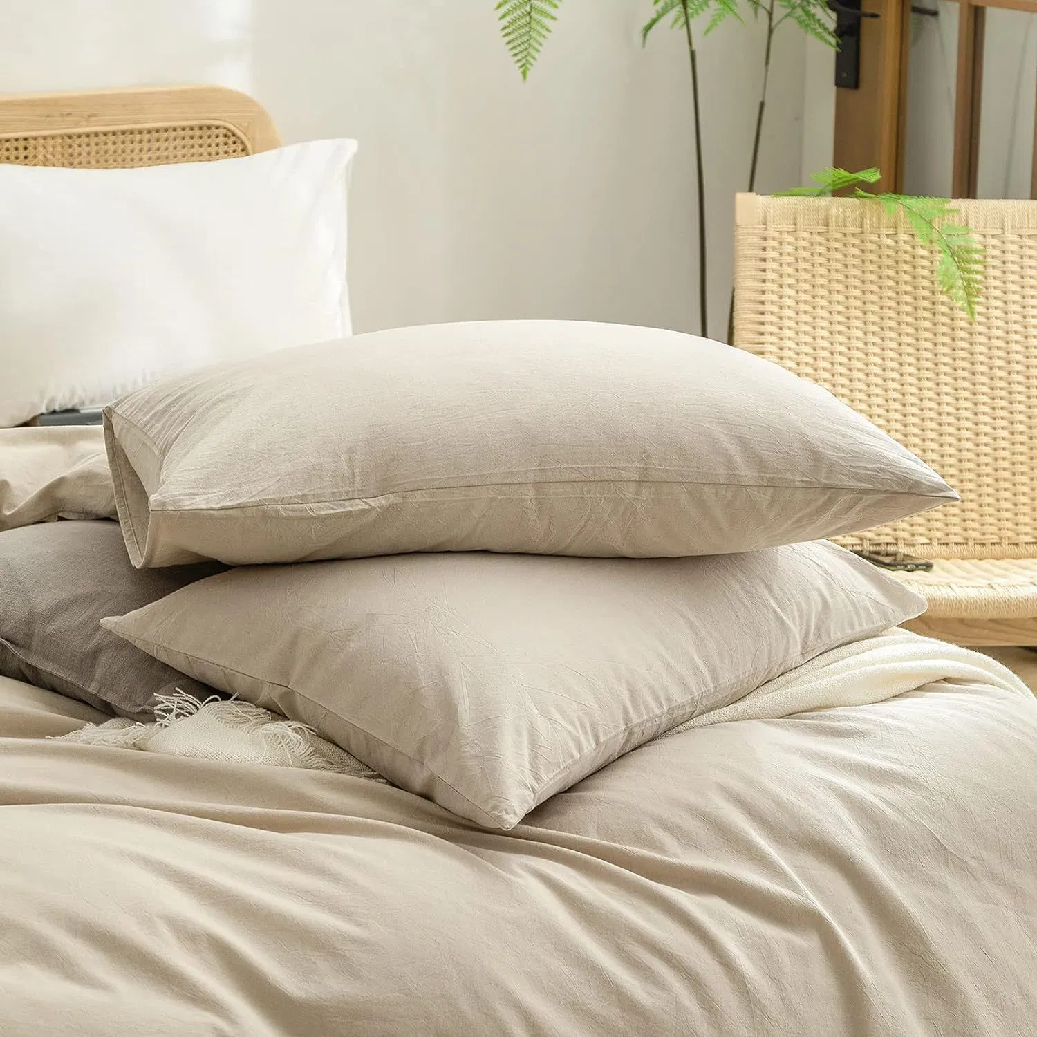 100% Cotton Soft Comfortable Bedroom Bed Sheet Set High