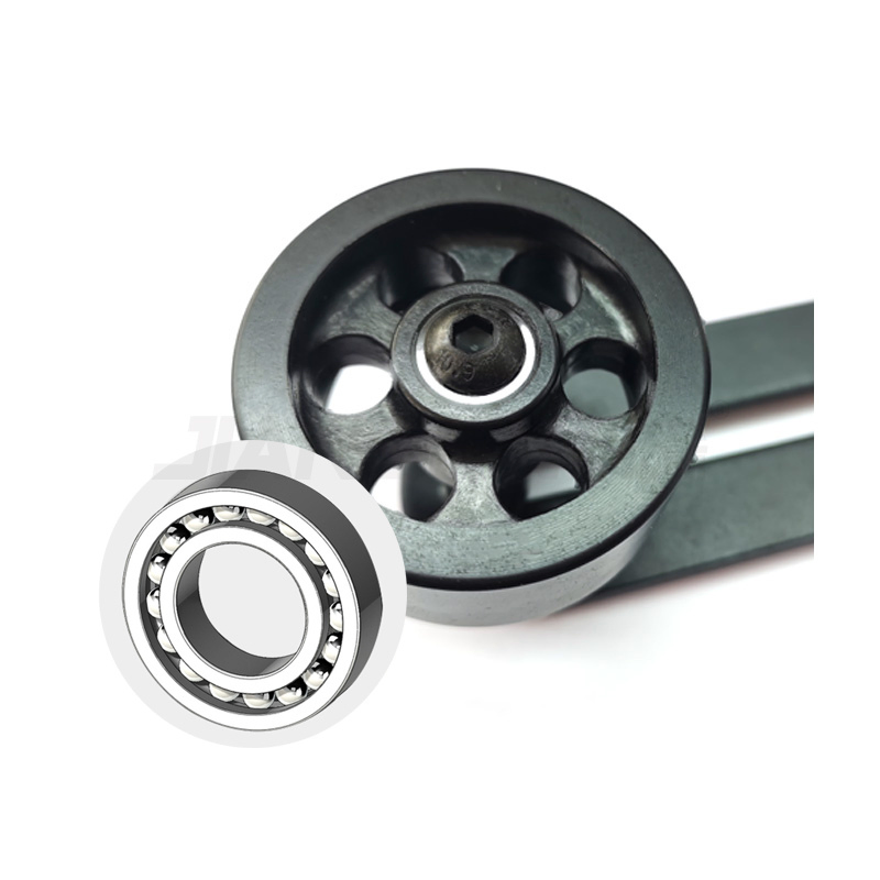 Ball Bearing Design Adjustable Wall Mount Roller Guide Hardware
