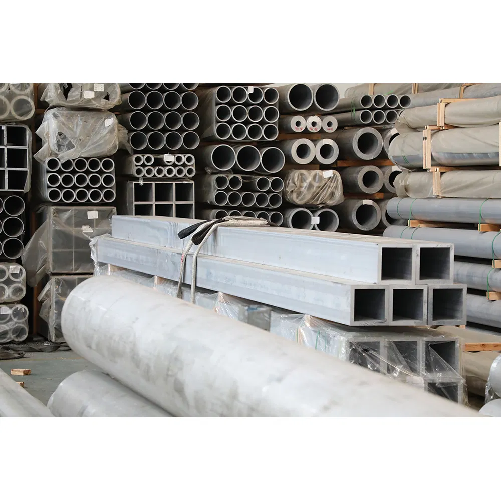 6000 Series Alloy Yiwancheng Mill Finish Extruded Aluminum Pipes Tubes