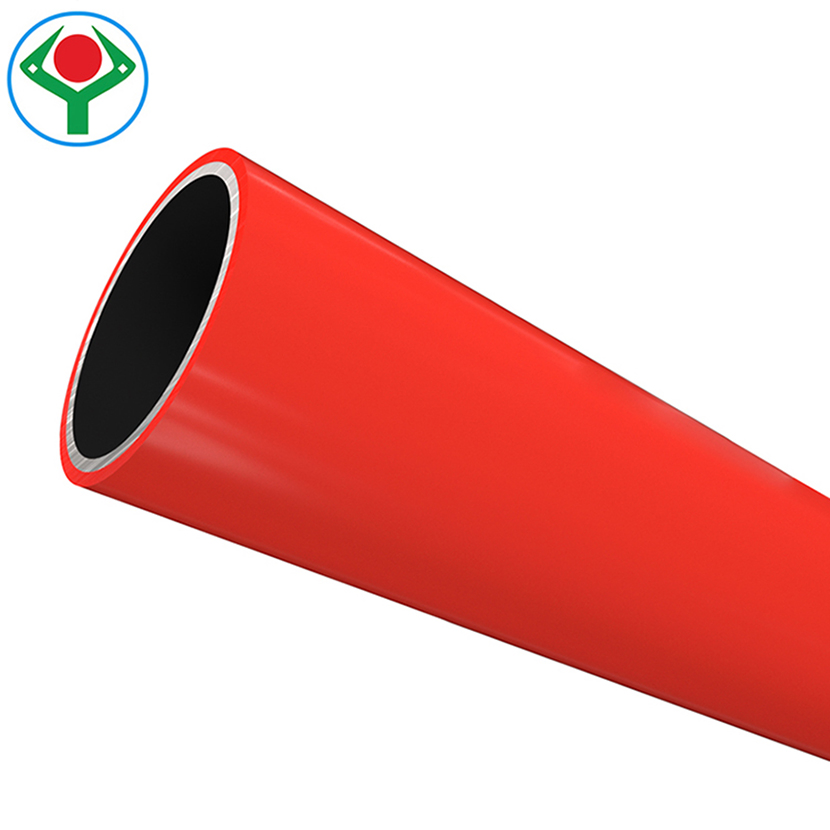 Industrial ESD Pipe Plastic Coated ABS PVC PE Coated Pipe Steel Pipe Od 28mm for Storage Rack Industrial Rack