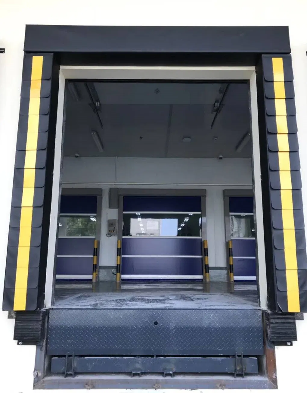 Adjustable Loading System Insulated Anti-Crush PVC Fabric Sponge Cushion Retractable Inflatable Industrial Storage Dock Seal Shelter for Logistics