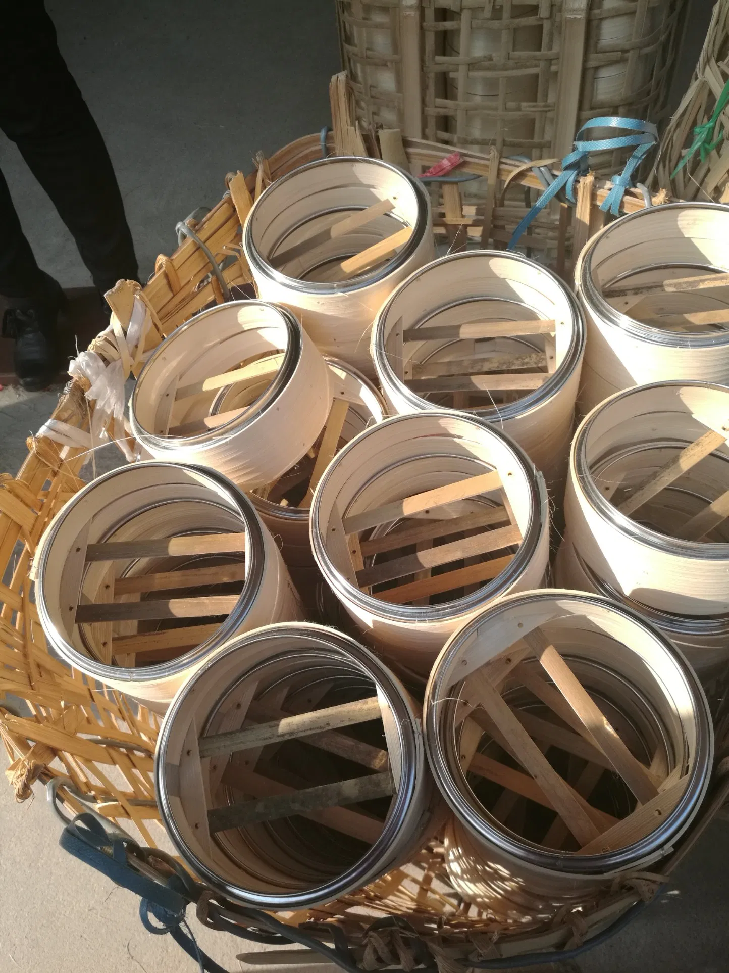 Chinese Steamer, Bamboo Steamer Suitable for Big Dim Sum