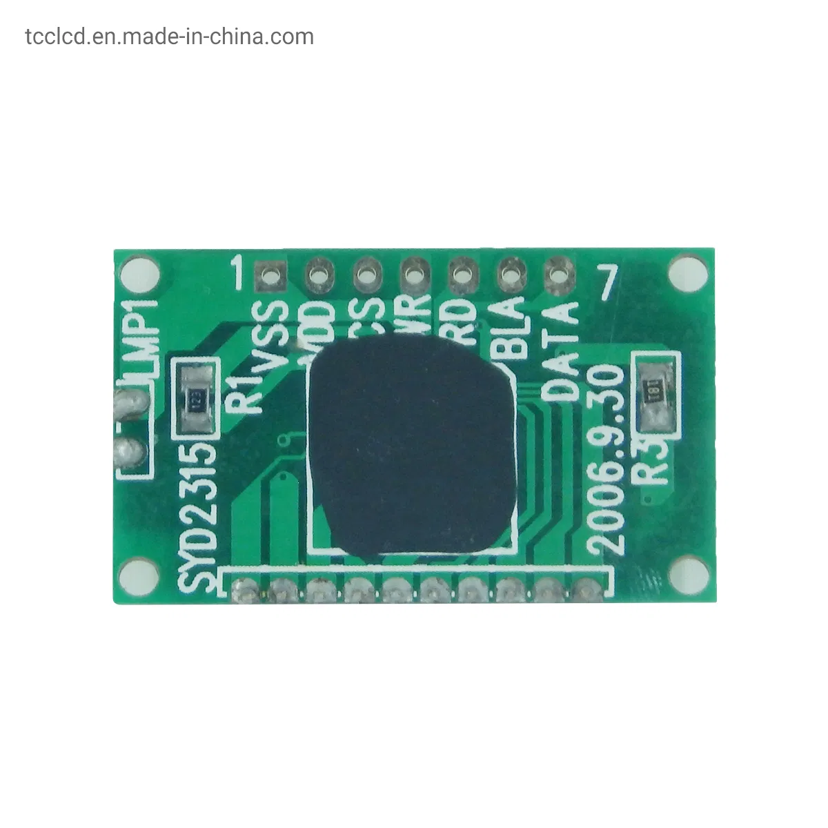 Модуль LCD дисплей 7-сегментный, синяя подсветка