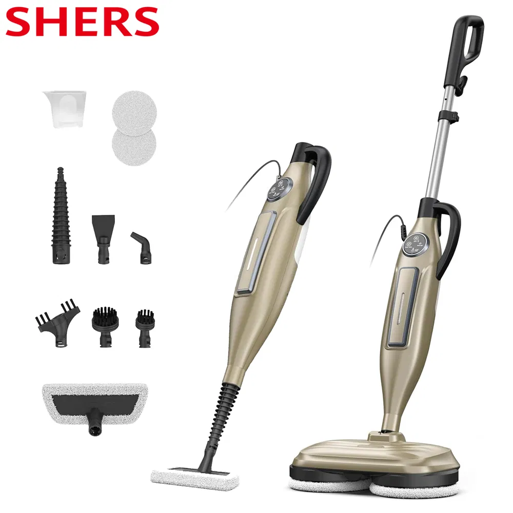 1300W 10-in-1 Steam Floor Cleaner