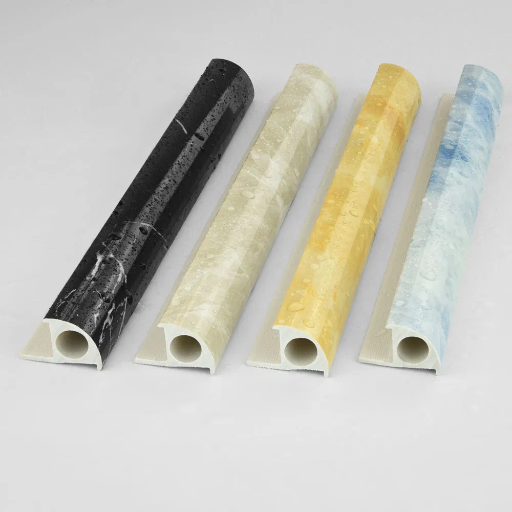 PVC Tile Trim Corner Round Trim for Marble Edge Decoration Decorative Corner Bathroom Tile Trim