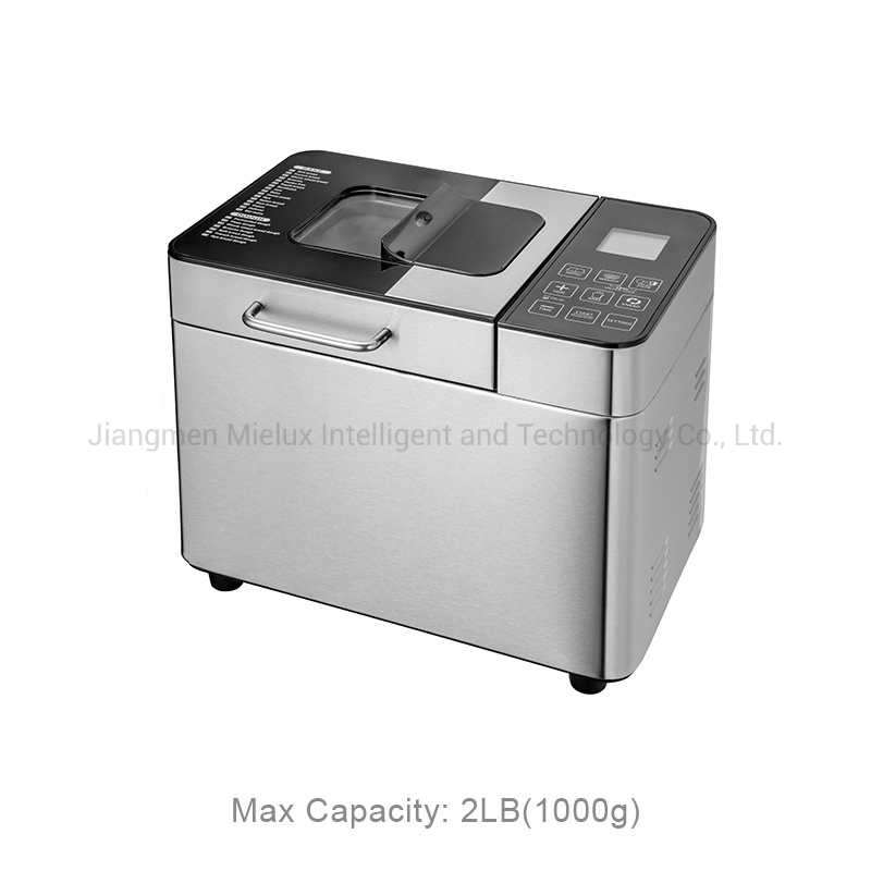 Automatic Nut Dispenser Bread Maker with Sliding Cover