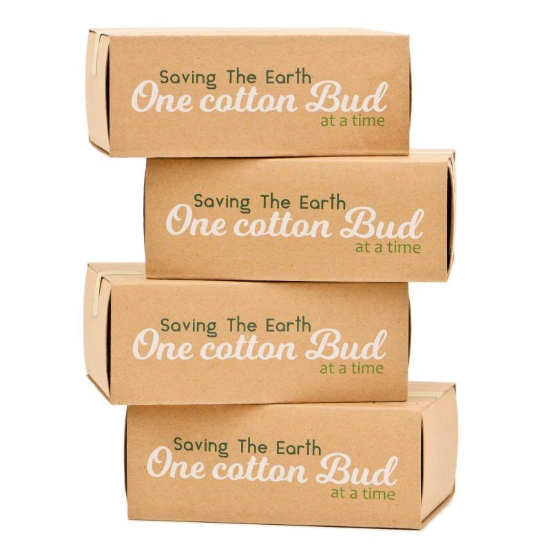 200 Count Factory Price Zero Waste Bamboo Cotton Buds