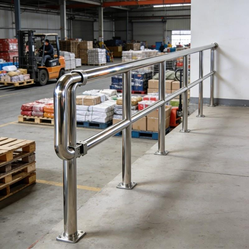 Modern Stainless Steel Stair Railing Handrail System for Residential Buildings