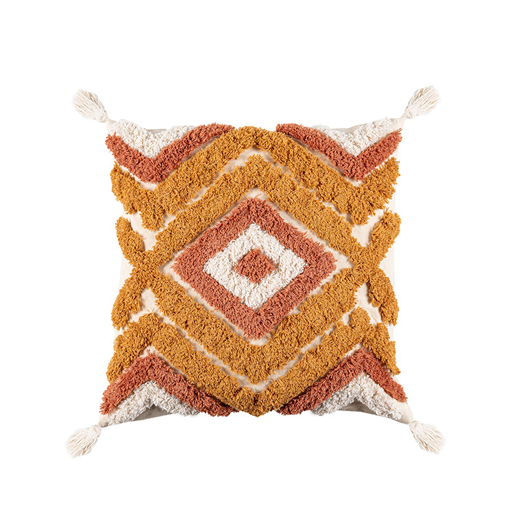 Custom Size Jacquard Cushion Cover for Modern Home Aesthetics