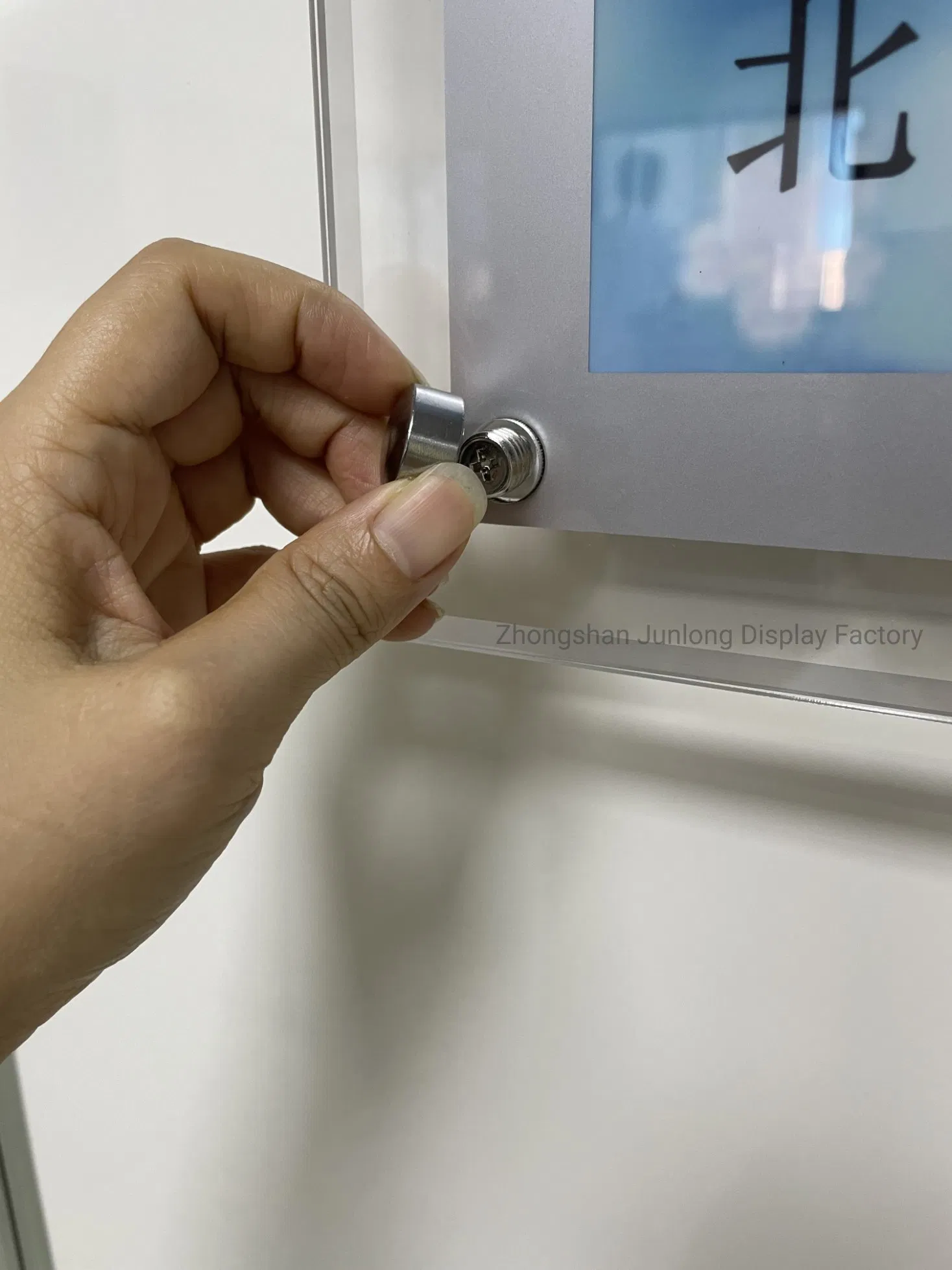 Customized Crystal Light Box Restaurant LED Menu Board Flashing Advertising Illuminated Signs