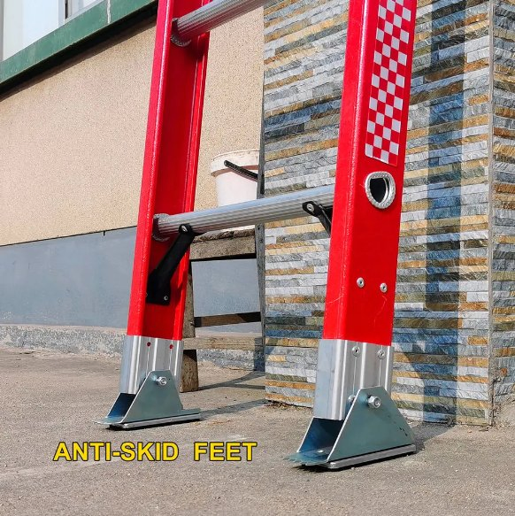 Fiberglass Heavy Duty Electrician Extension Insulated Rope Ladder