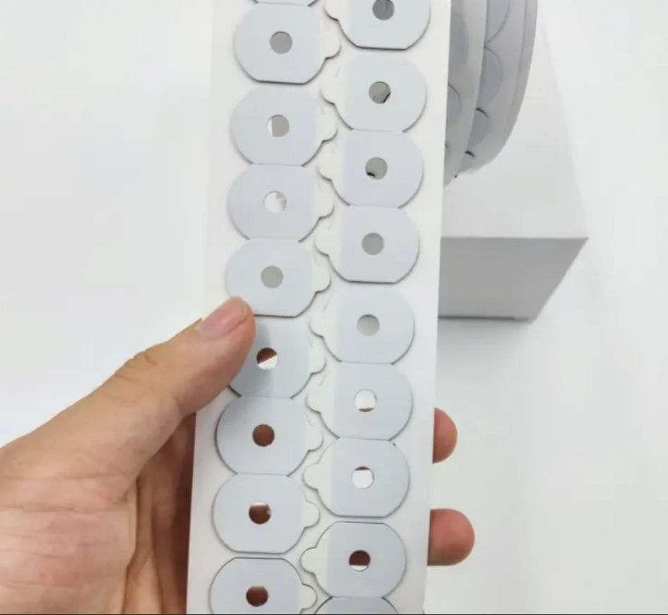 Newly Launched White Thickened Anti Slip Optical Lens Blocking Pad Double Adhesive Lens Edging Pad