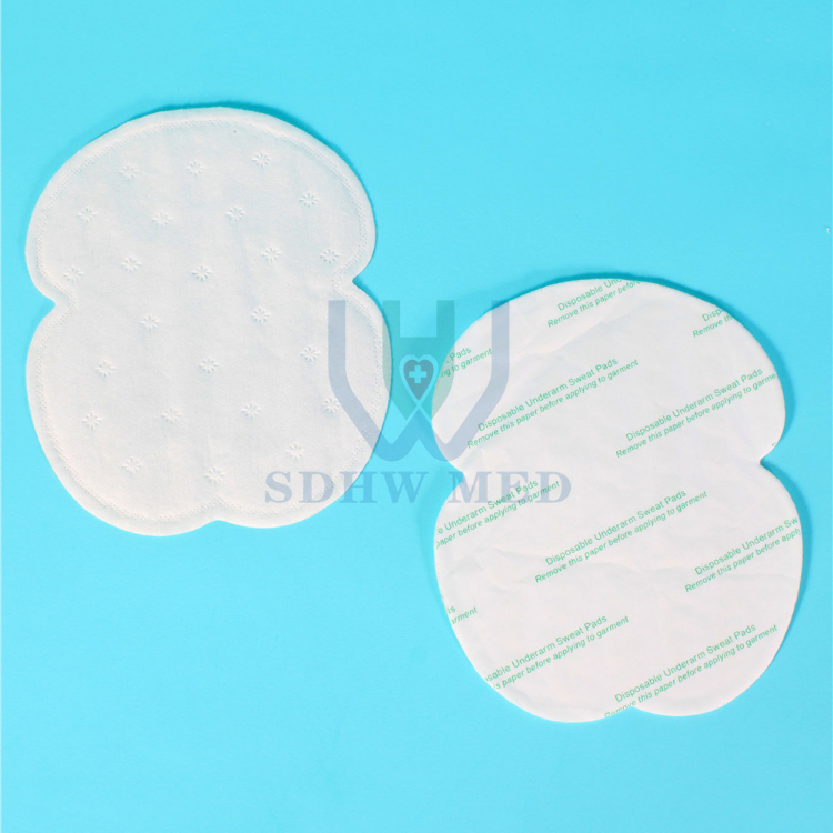 Hot Sale Non-Woven Adult Underarm Sweat Pads