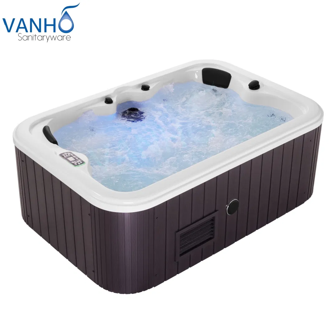 Уличный СПА-бассейн Vanho с гидромассажем и подогревом