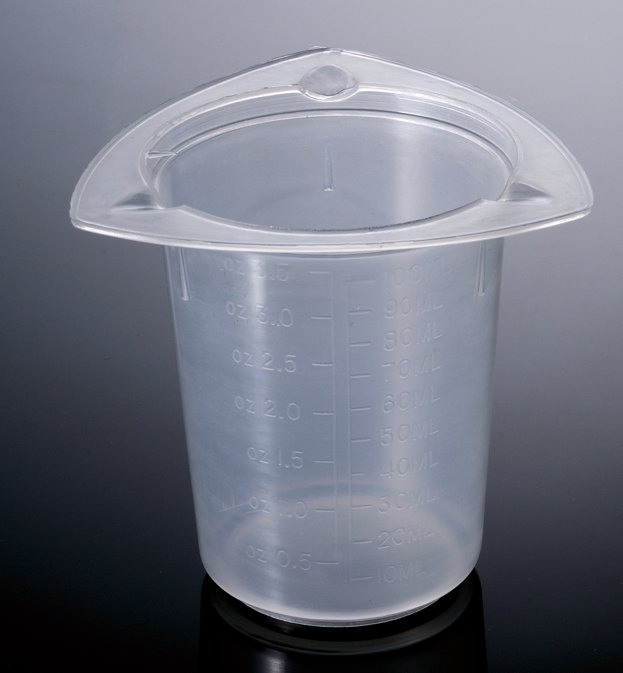 Disposable Beakers Tri-Corner 50ml 100ml 250ml 400ml 800ml 1000ml PP Material Autoclavable Beakers with Graduation Marks