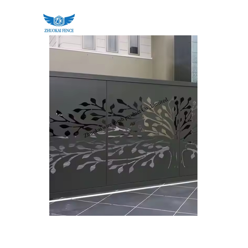 Custom Dubai New Classical Laser Cut Gate Window Metal Room Divider Screen