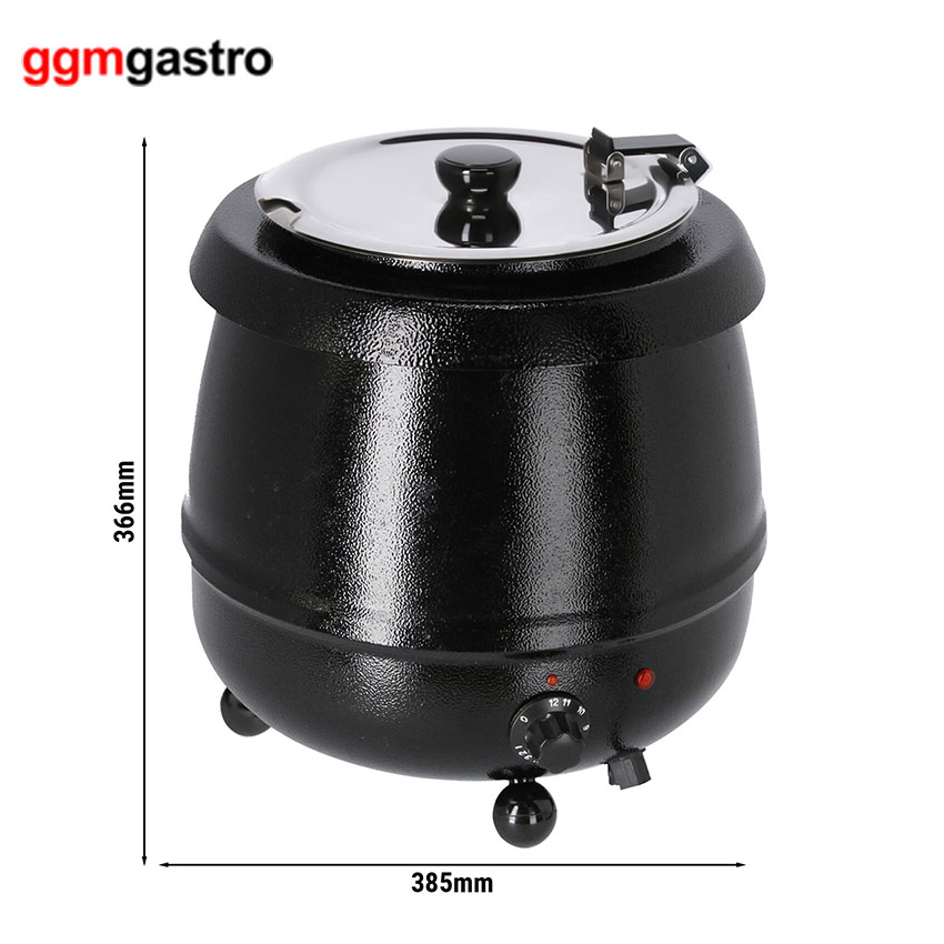 Stainless Steel Soup Station, Buffet Warmer Electric Soup Kettle 10L Swh9s