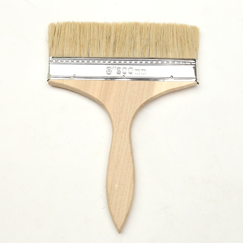 Кисти для живописи 1"/2"/3"/4" с деревянной ручкой