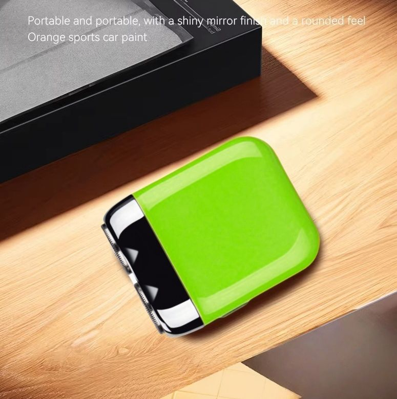 Mini Electric Razor Portable Beard Trimmer USB Charge Ipx7 Floating Head Shaver