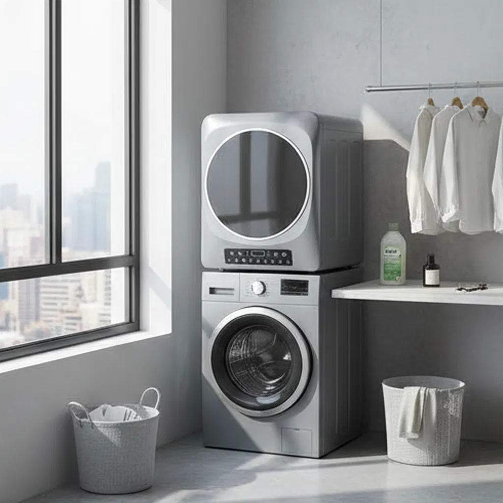 Compact Electric Tumble Dryer with Free Spare Parts and Customization