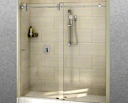 Frameless Glass Bathroom Sliding Door Cabin Enclosure Fittings