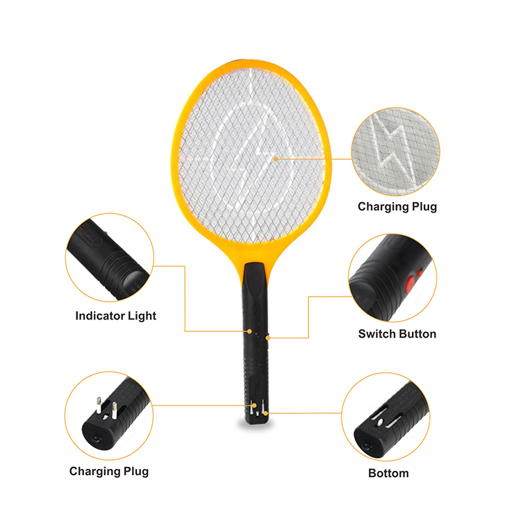 Electric Mosquito Bat Mosquito Killer Swatter