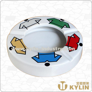 China Cheap Price Portable Custom Ceramic Ashtray