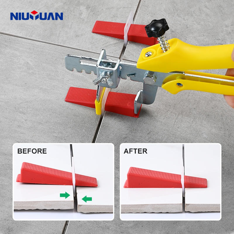 Wholesale Red Color Leveling System Tile Leveling Tools Tile Spacer 1.5mm Tile Clips