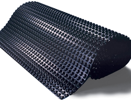 20mm Dimple Composite Geotextile Type Drainage Drain Sheet Board for Basement Waterproofing 	Dimple Board for Wall Drainage
