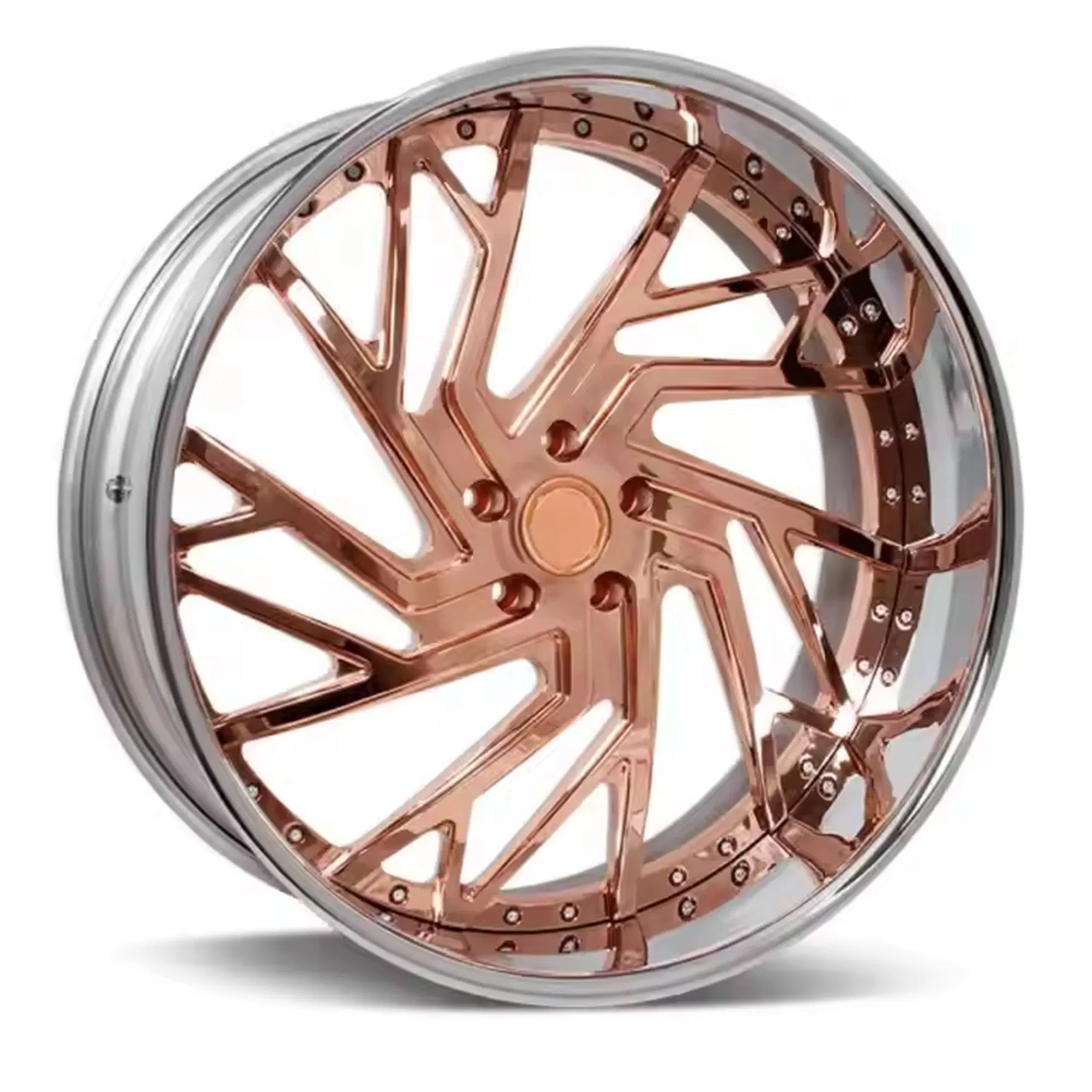 Литые диски RCSR Deep Dish для авто, хром, золото, 13-30 дюймов