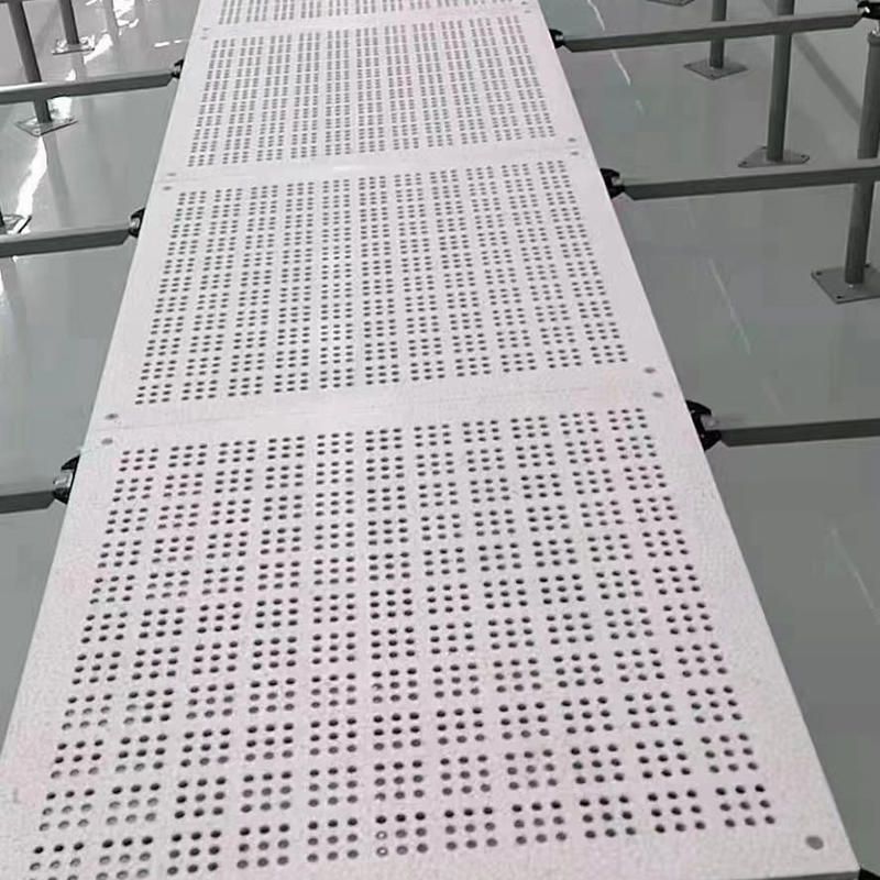 Алюминиевая перфорированная фальш-панель 600x600 мм